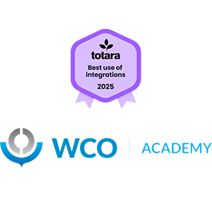 WCO | Totara award | Best use of integrations | UP learning