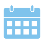 UP Icon | Planning Calendar Blue | UP learning